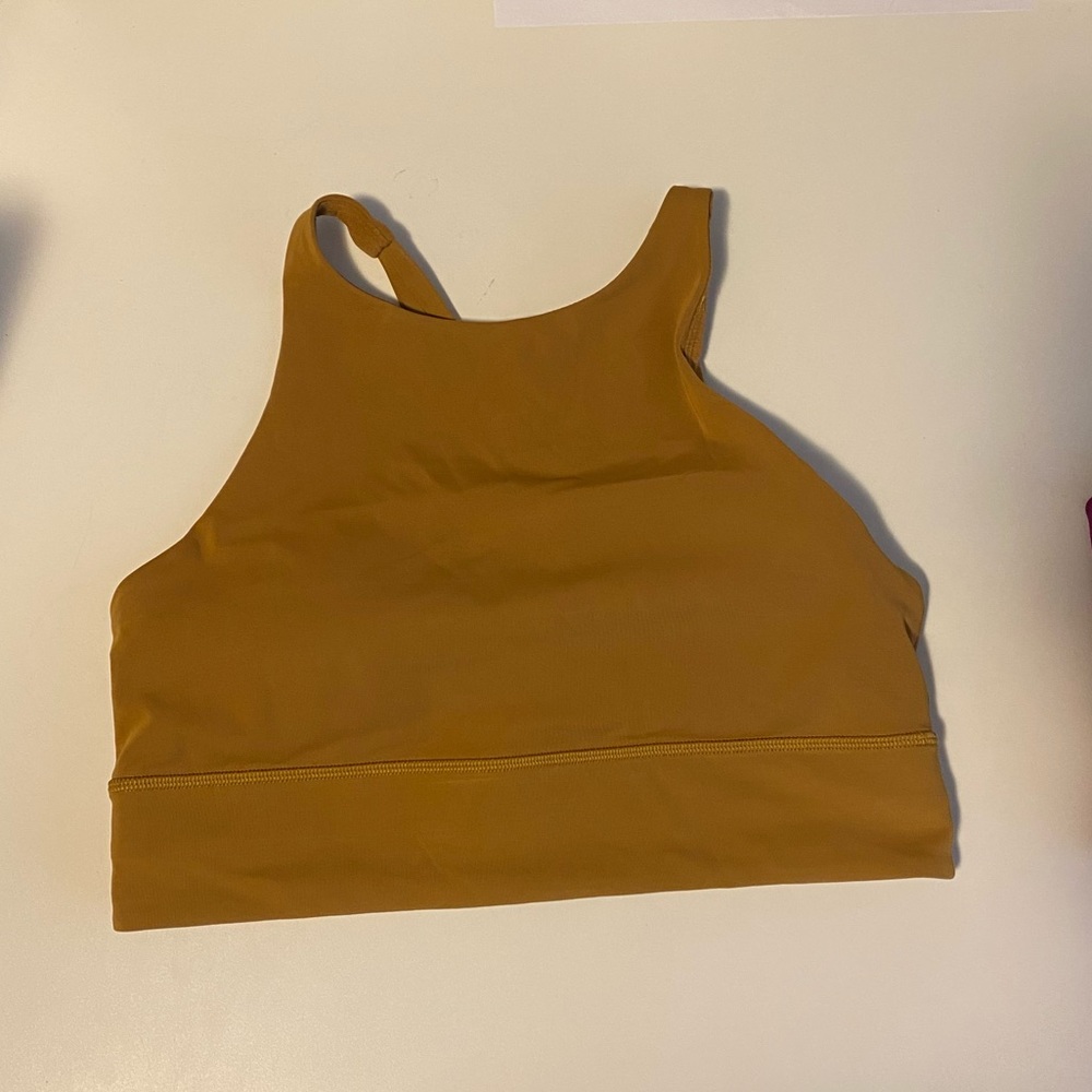 Lululemon high neck longline energy bra
